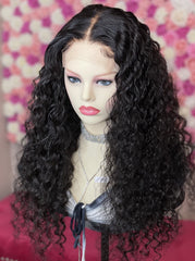 Berry - Curly Glueless Lace Wig